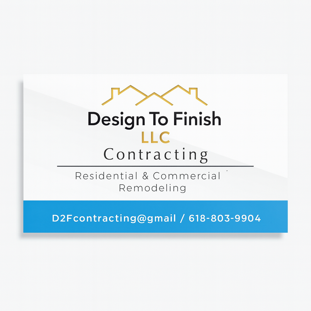 Design To Finish Contracting Logo